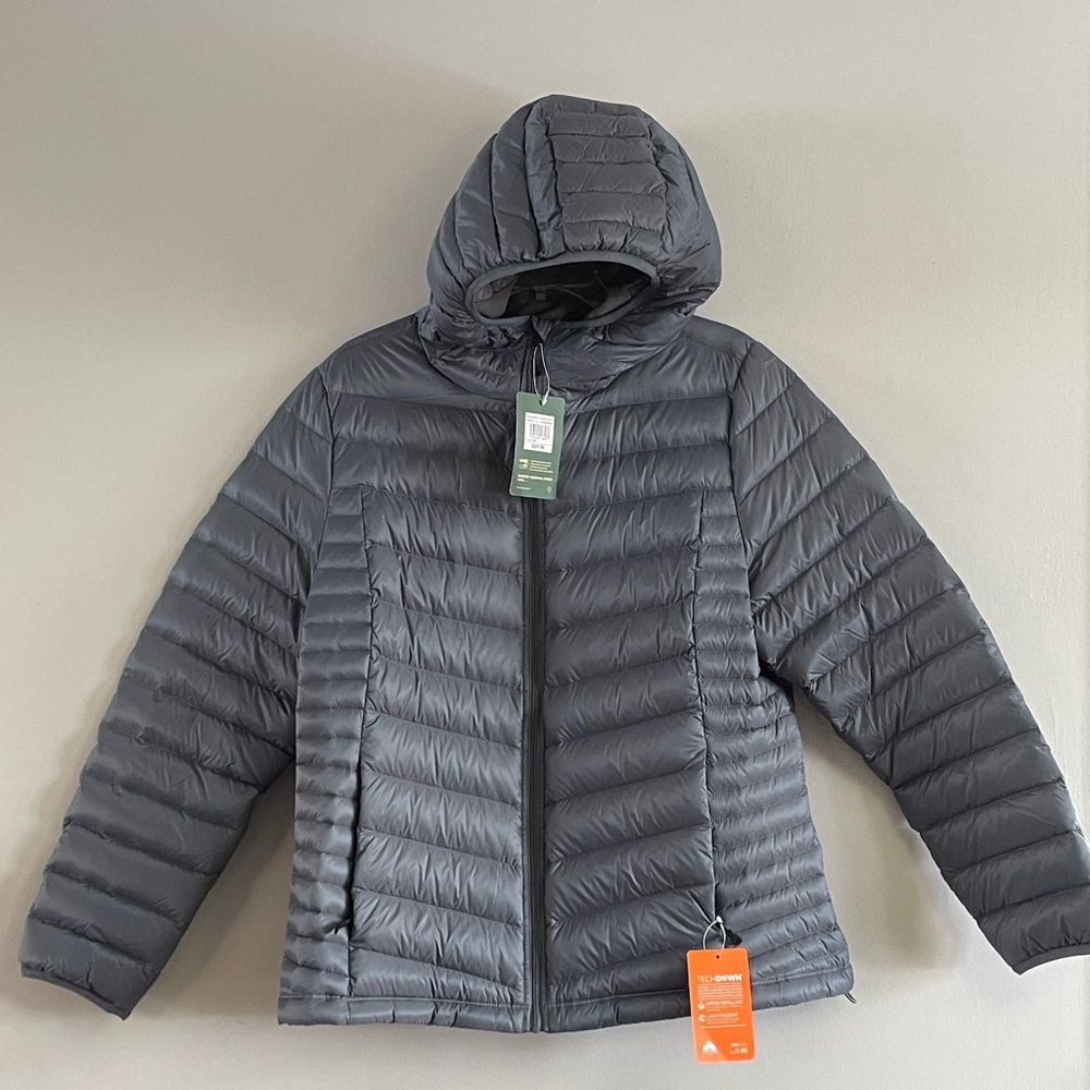 Eastern Mountain Sports Featherpack Gray Jacket